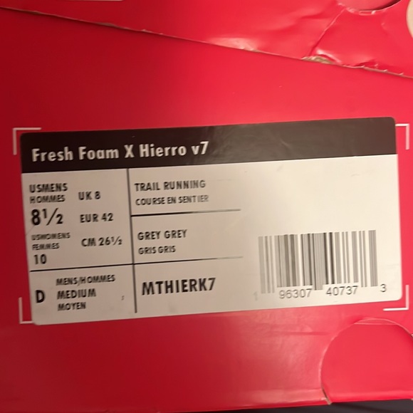 Mens Fesh Foam X Hierro sneakers - Picture 5 of 5